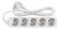 62414P122 - ELOSZT 5-S, 1.4 M KBELLEL PRAKTIK 3X1MM2/ P122 - 
