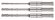 57H570 - BETONFR KSZLET GRAPHITE 57H570 SDS 3 RSZES - GRAPHITE betonfrszr kszlet (kat. sz. 57H570) SDS plus befogsal, 6.0 mm s 10.0 mm kztti tmrkkel. Lehetv teszik a hatkony frst vskalapccsal betonban s kermia tpus anyagokban.