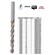 57H014-10 - CSIGAFR CO  2.0 GRAPHITE 57H014-10 / 10 DB  - A GRAPHITE fmfrszrak kivl minsg, 5% kobalttal adalkolt M35-s gyorsvg acl tvzetbl kszlnek. A 135-os cscsszg s a kiknnytett keresztl knny frskezdst biztost, pontoz hasznlata nlkl is. Az tvzet ellenll-kpessge a magas hmrskleteknek alkalmass teszi a nehezen megmunklhat anyagokba is a frsra, pl. rozsdamentes, savll, hll aclban.