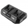58G085 - AKKUMULTORTLT GRAPHITE 58G085 ENERGY+DUPLA - GRAPHITE Energy+ 18V Li-Ion akkumultortlt, lehetv teszi kt akkumultor egyidej tltst. A maximlis tltsi ram 2 x 3A, az 58G001 akkumultor tltsi ideje 45 perc, az 58G004 akkumultor tltsi ideje 90 perc s az 58G086 akkumultor tltsi ideje 135 perc. Vilgos LED-ek jelzik a csatlakoztatott feszltsget, a folyamatban lv tltst vagy a tlts befejezst. Feszltsg- s hmrsklet-szablyoz rendszerrel felszerelt az akkumultor s a felhasznl teljes vdelme rdekben. Tartalmaz egy rugalmas s robusztus 2 mteres tpkbelt.