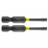56H524 - BEHAJTTSKE GRAPHITE 56H524 T 15 50 MM 2 DB-OS CSOMAG - Csak rendels esetn tartjuk, szlltsi hatrid kb. 2-3 ht. GRAPHITE  torzis bit tvecsavarozshoz (ref. 56H524) TX15x50 mm. Nagy teljestmnyu bitek, amelyeket nagy nyomatk csavarbehajtval vagy tvecsavarozval, trtn munkavgzshez terveztek. Kivl minsg S2 aclbl kszl, amelyet fokozott rugalmassg s a mechanikai srlsekkel szembeni ellenlls jellemzi. A nagy nyomatk hatsra forg torzis zna cskkenti az ertadst, ami ellenllbb teszi a trssel szemben, s lettartama lnyegesen hosszabb lesz. A hegy cscspontja tkletes illeszkedst garantl. A GRAPHITE mrka a professzionlis ignyeket kielgt elektromos szerszmok s tartozkok szles vlasztkt knlja.