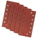 55H722 - CSISZOLPAPR GRAPHITE 55H722 TPZRAS 115x230mm K80 LYUKAS 5DB-OS CSOMAG - Csiszolpapr tpzras 115 x 230 mm, K80, lyukakkal, elektrokorund szemcse, E tpus papr, flig nylt szrs, 5 db.