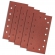 55H724 - CSISZOLPAPR GRAPHITE 55H724 TPZRAS 115x230mm K120 LYUKAS 5DB-OS CSOMAG - Csiszolpapr tpzras 115 x 230 mm, K120, lyukakkal, elektrokorund szemcse, E tpus papr, flig nylt szrs, 5 db.