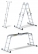 DR-AL-DP-U4X3-PRO - Alumnium professzionlis multi ltra 4x3 + polifa platform Drabest - Fix ras termk
Minstett ltra, max. terhelhetsg 150 kg. EN 131 szabvny szerint.
A tbbcl ltra nagyszer eszkz az otthoni munklatokhoz, barkcsolshoz.
Kt darab 60x20 mm tmasztval rendelkezik, melyek a csszsmentes lbakkal egyttt stabilan vdenek az elmozduls ellen. Jrlemez mellkelve.