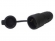 V1601 - LENG DUGALJ GUMI 2PI+F IP44 KUPAKKAL FEKETE V1601 - 