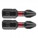 56-501 - BEHAJT�T�SKE NEO 56-501 PH2 / 2DB-OS CSOMAG - NEO TOOLS bit �tvecsavaroz�shoz. Nagy teljes�tm�ny� bitek, amelyeket nagy nyomat�k� csavarbehajt�val vagy �tvecsavaroz�val t�rt�n� munkav�gz�shez terveztek. Kiv�l� min�s�g� S2 ac�lb�l k�sz�lnek, amelyet fokozott rugalmass�g �s a mechanikai s�r�l�sekkel szembeni ellen�ll�s jellemez. A nagy nyomat�k hat�s�ra a torzi�s z�na cs�kkenti az er��tad�st, ami ellen�ll�bb� teszi a t�r�ssel szemben, �s �lettartama l�nyegesen hosszabb lesz. A hegy cs�cspontja t�k�letes illeszked�st garant�l a csavarfejekben. A NEO TOOLS m�rka a professzion�lis ig�nyeket kiel�g�t� elektromos szersz�mok �s tartoz�kok sz�les v�laszt�k�t k�n�lja.
