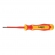 04-130 - CSAVARHZ NEO 04-130, 0.4X2.5X75MM, S2 ACL, LAPOS, 1000V, SZIGETELT - Lapos csavarhz 1000 V, szigetelt, 0.4 x2.5 x 75mm  bimateril markolat, S2 acl, TV tanstvny, 1000 V tanstvny