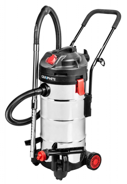 PORSZÍVÓ GRAPHITE 59G608 1500W, IINOX TARTÁLY 40L